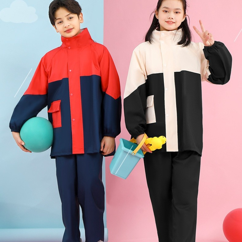 Women'S Fashion Raincoat - Manteau imperméable pour enfants, pantalon de
