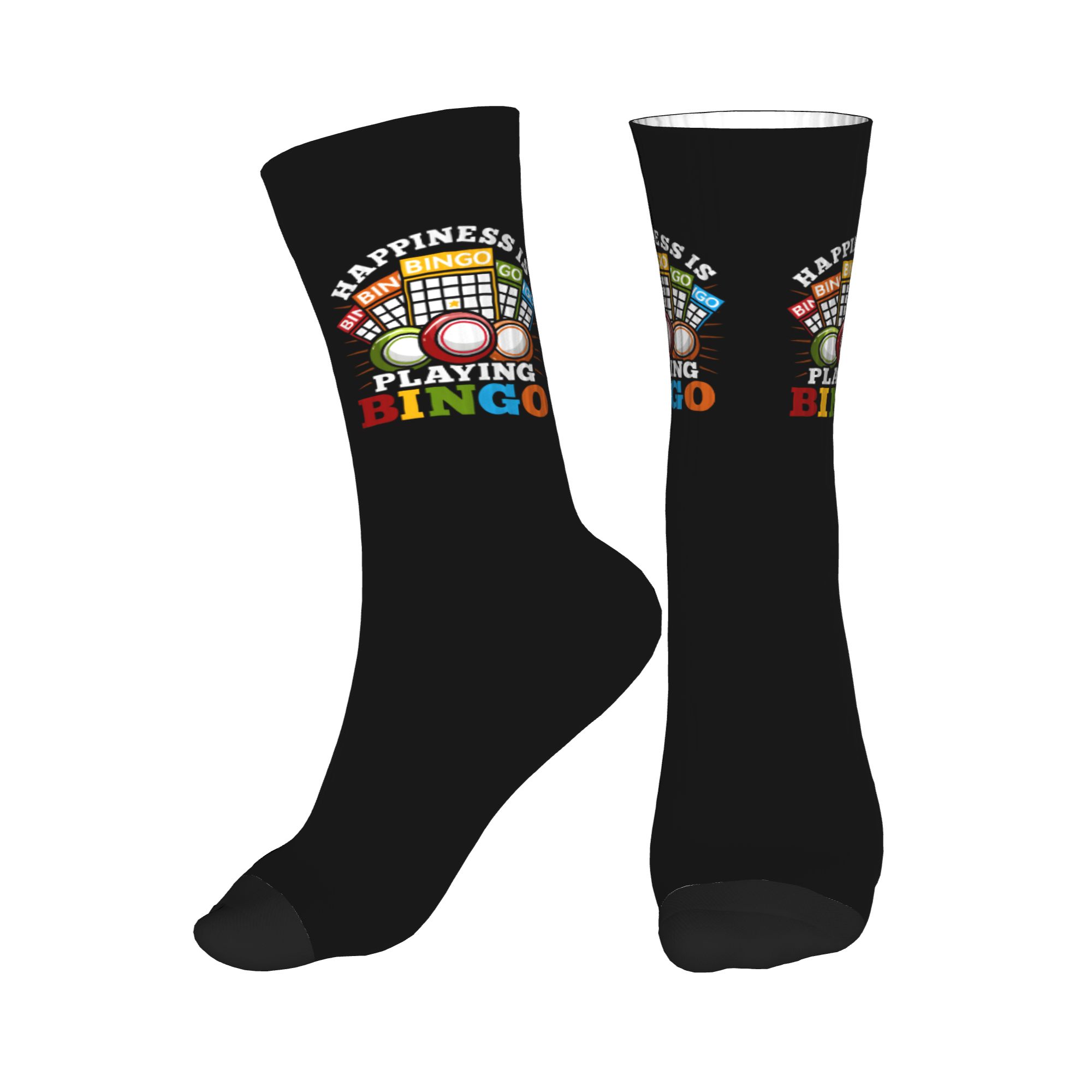 Women Fashion Youtube - Chaussettes de bingo tendance pour hommes