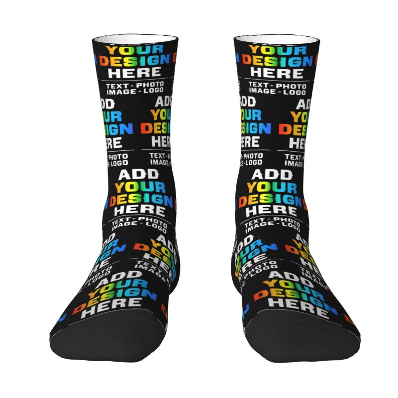 Women Fashion Youtube - Chaussettes personnalisées pour hommes avec impression