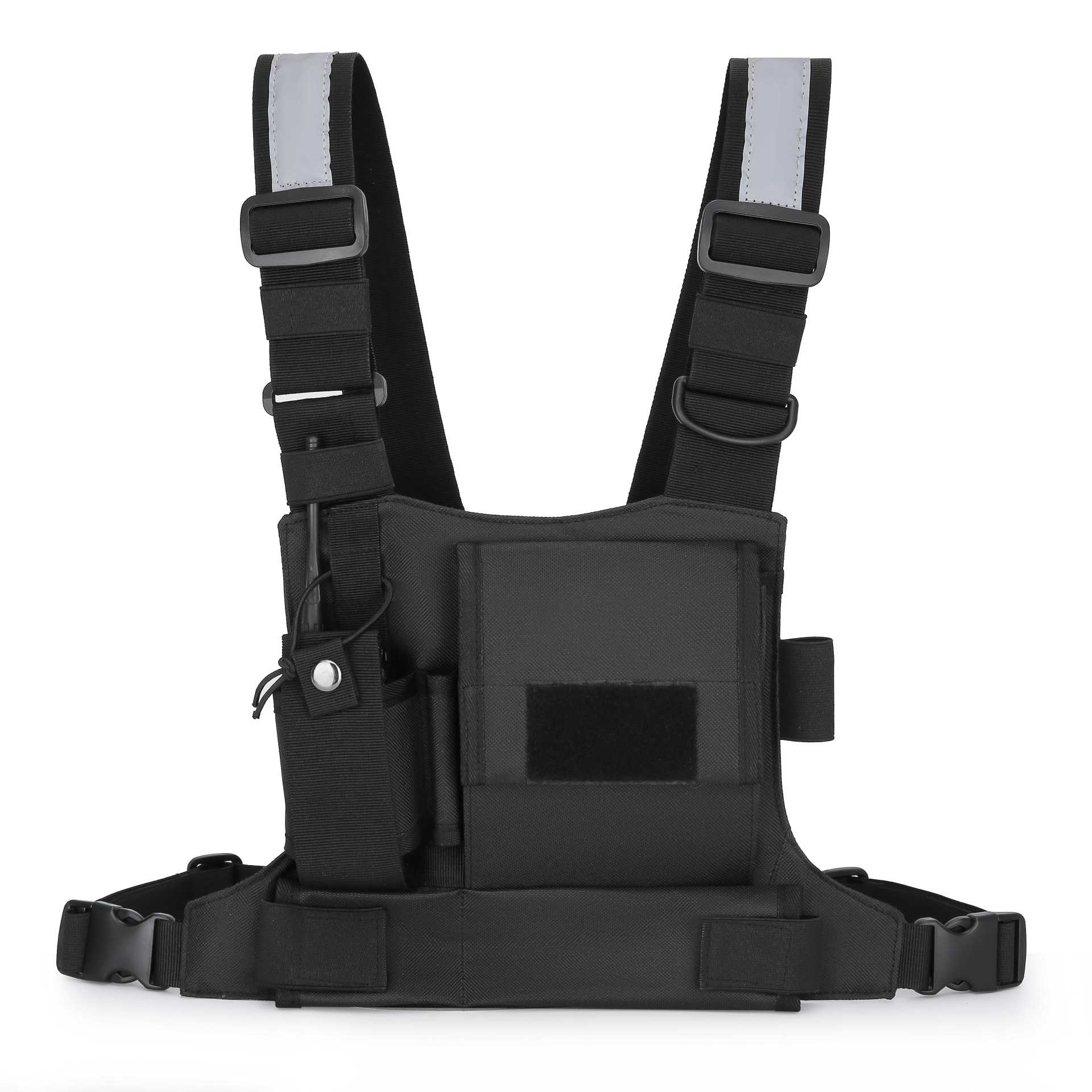 Women'S Fashion Utility Vest - Sac de poitrine multifonctionnel d'extérieur pour