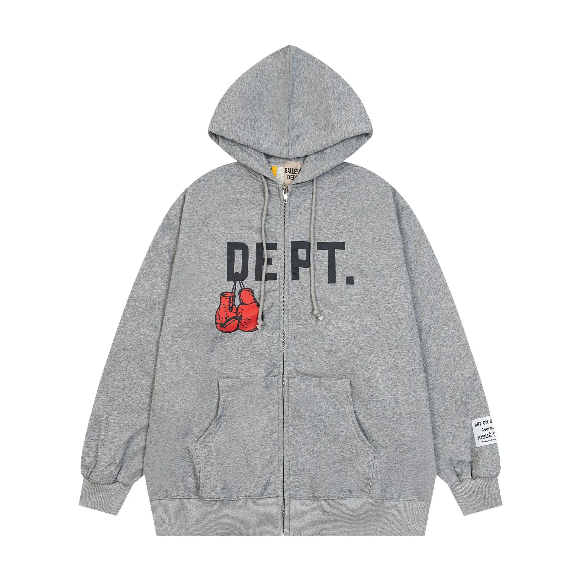 Women'S Fashion Zip Hoodie - Sweats à capuche zippés College Dept