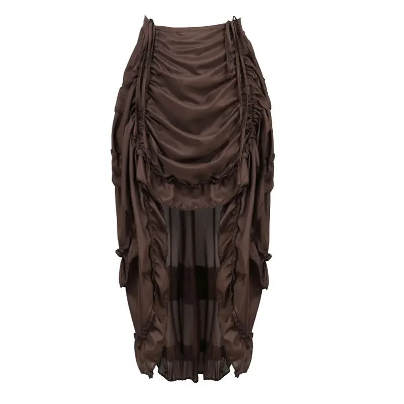 Pleated Skirt Women - Jupes Steampunk pour femmes, style gothique,