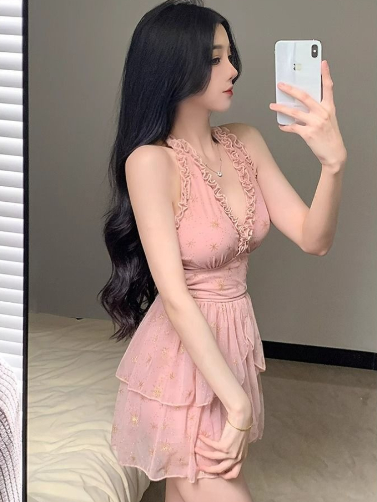 Women'S Fashion Middle Ages - Maillot de bain monokini élégant et