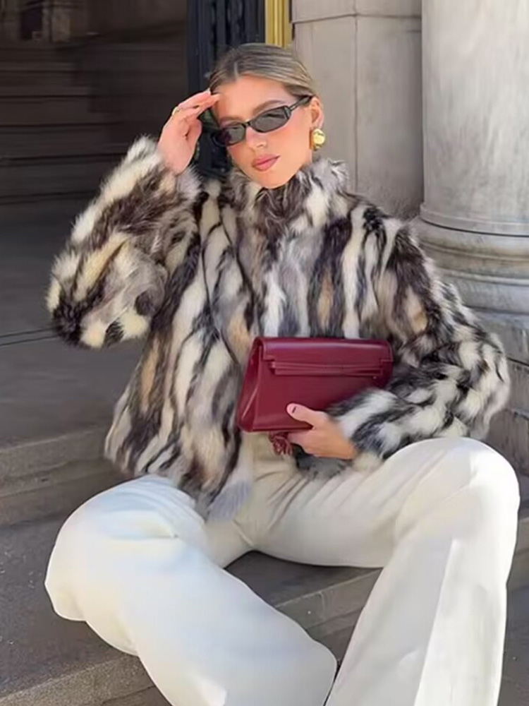 Women'S Fashion Middle Ages - HH femmes hiver nouvelle mode multicolore