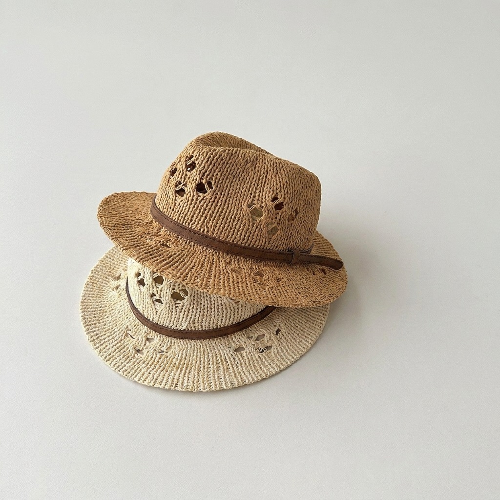 Straw Hat Summer - MILANCEL Chapeau de paille d'été pour