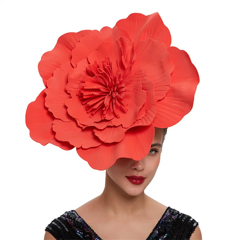 Women Fashion Photoshoot - Femmes grande fleur bandeau de cheveux