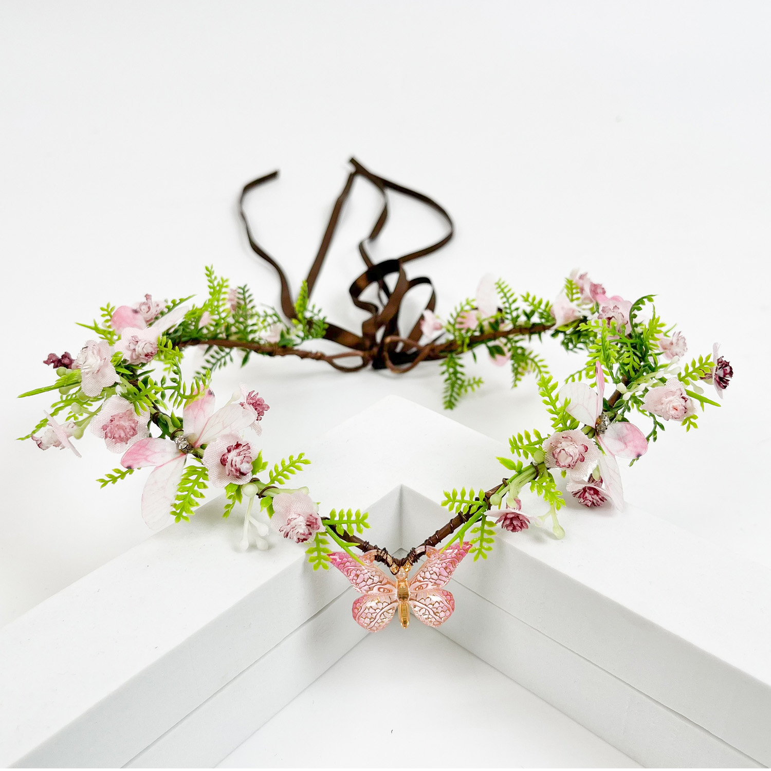 Women Fashion Photoshoot - Couronne de fée des fleurs-couronne d'elfe