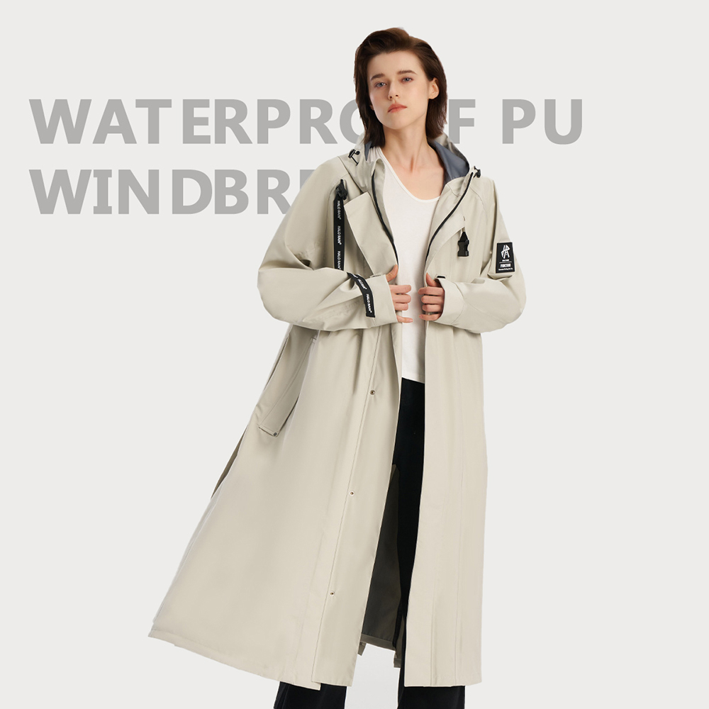 Women'S Fashion Raincoat - Veste de pluie imperméable coupe-vent tendance