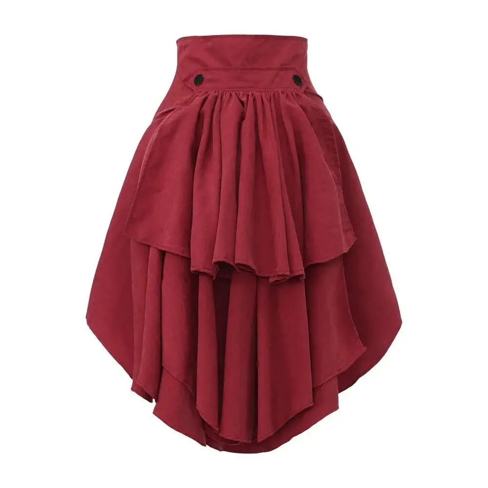 Jupe plissée taille haute à vo - Pleated Skirt Women avis et prix