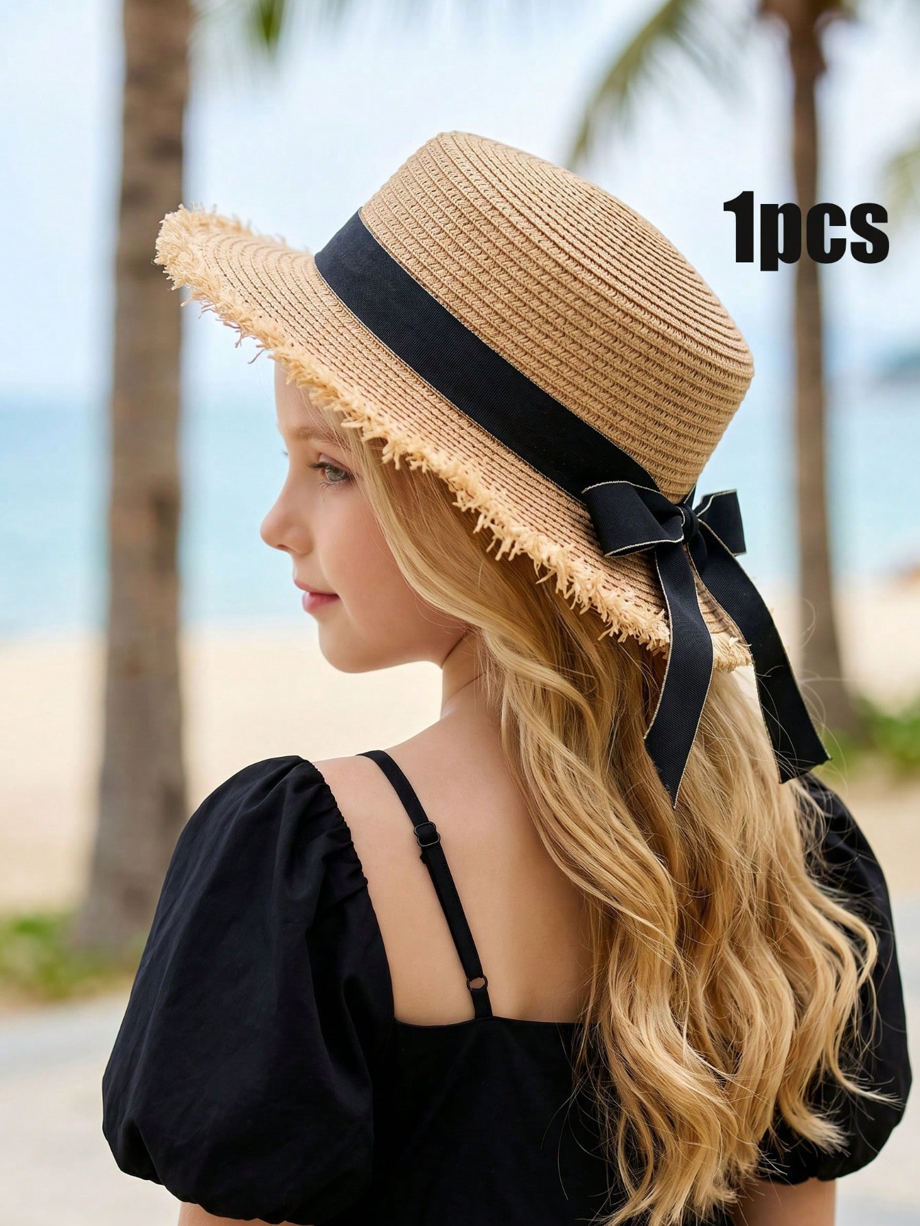 1 pièce Chapeau de soleil d'ét - Straw Hat Summer avis et prix