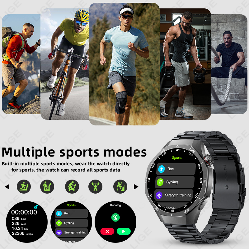 Montre connectée LIGE ECG pour - Women Fashion Week 2026 avis et prix
