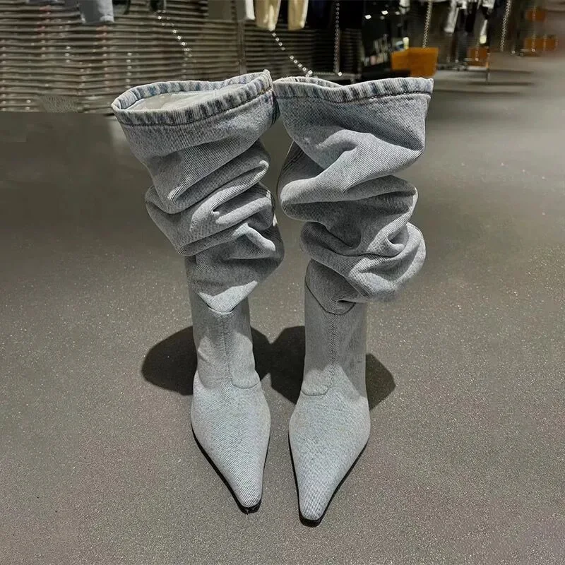 Bottines plissées à talons hau - Women Fashion Youtube avis et prix