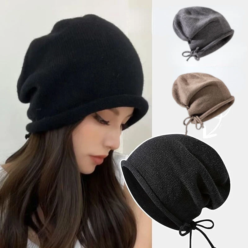 Bonnet tricoté capuche femme h - Women Fashion Hats avis et prix
