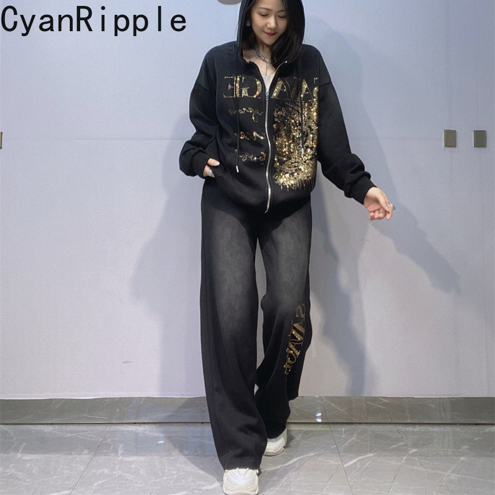 Ensemble de vêtements tendance - Women'S Fashion Zip Hoodie avis et prix