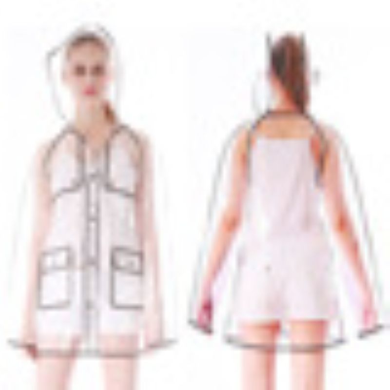 Lot de 2 ponchos de pluie tran - Women'S Fashion Raincoat avis et prix