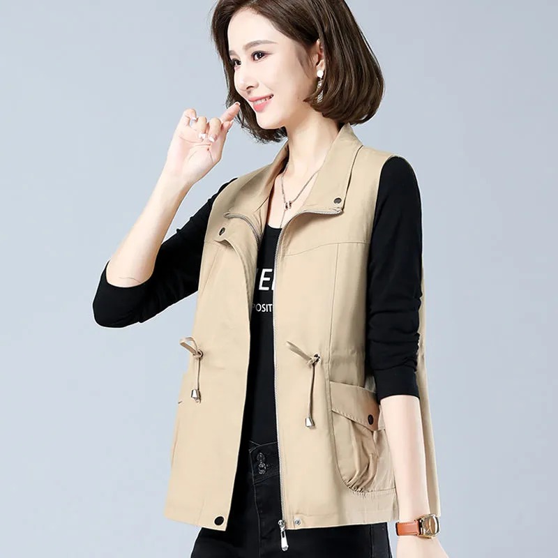 Gilet léger pour femme à col m - Women'S Fashion Utility Vest avis et prix