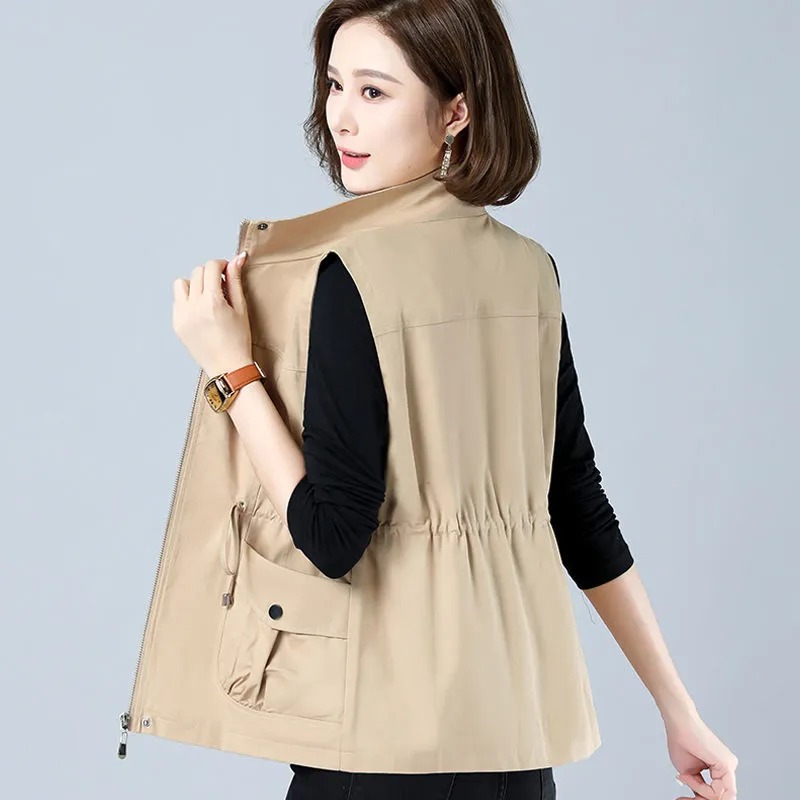 Gilet léger pour femme à col m - Women'S Fashion Utility Vest avis et prix