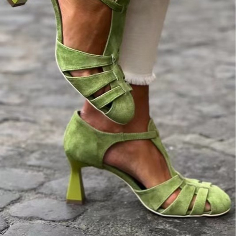 Sandales à talon chaton en dai - Spaghetti Strap Dress avis et prix