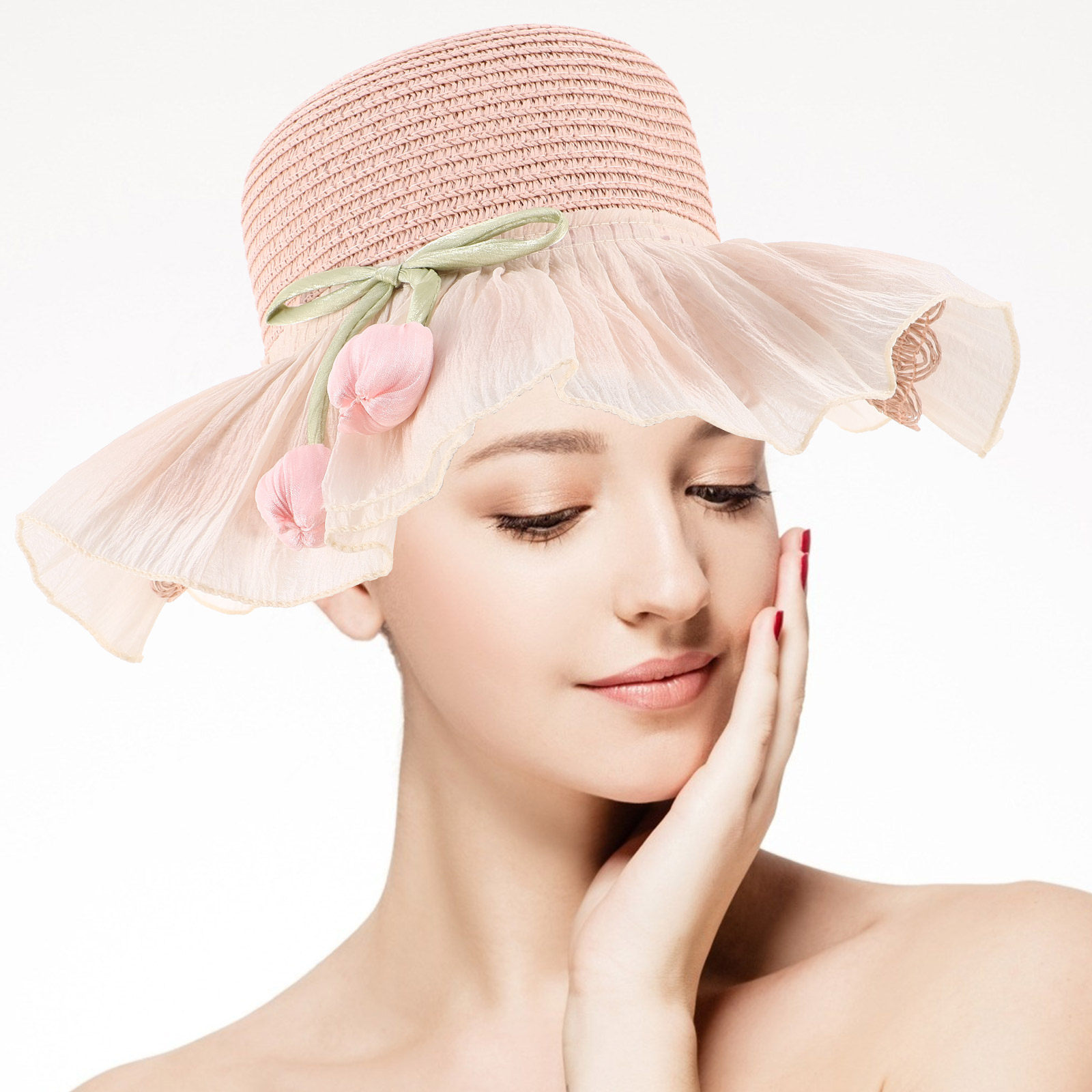 Chapeau de soleil d'été en pai - Straw Hat Summer avis et prix