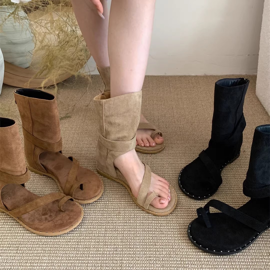 Sandales et bottes courtes pol - Women Fashion Youtube avis et prix