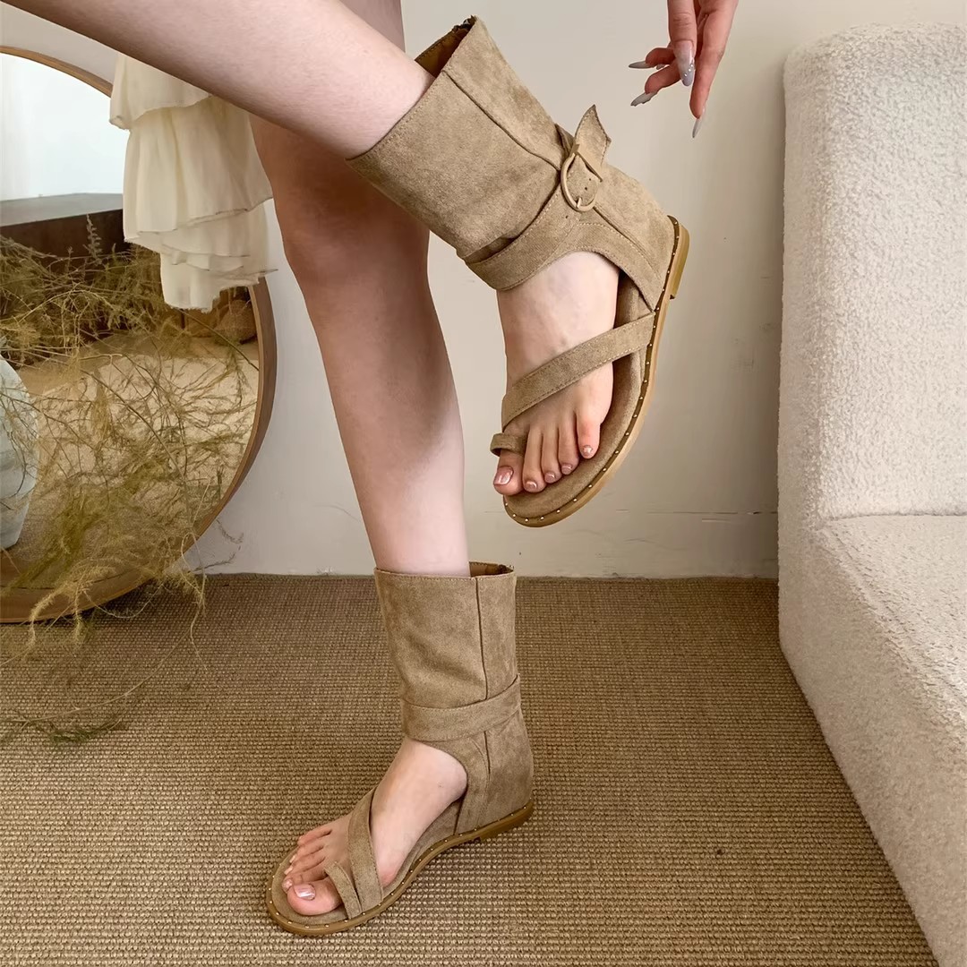 Sandales et bottes courtes pol - Women Fashion Youtube avis et prix