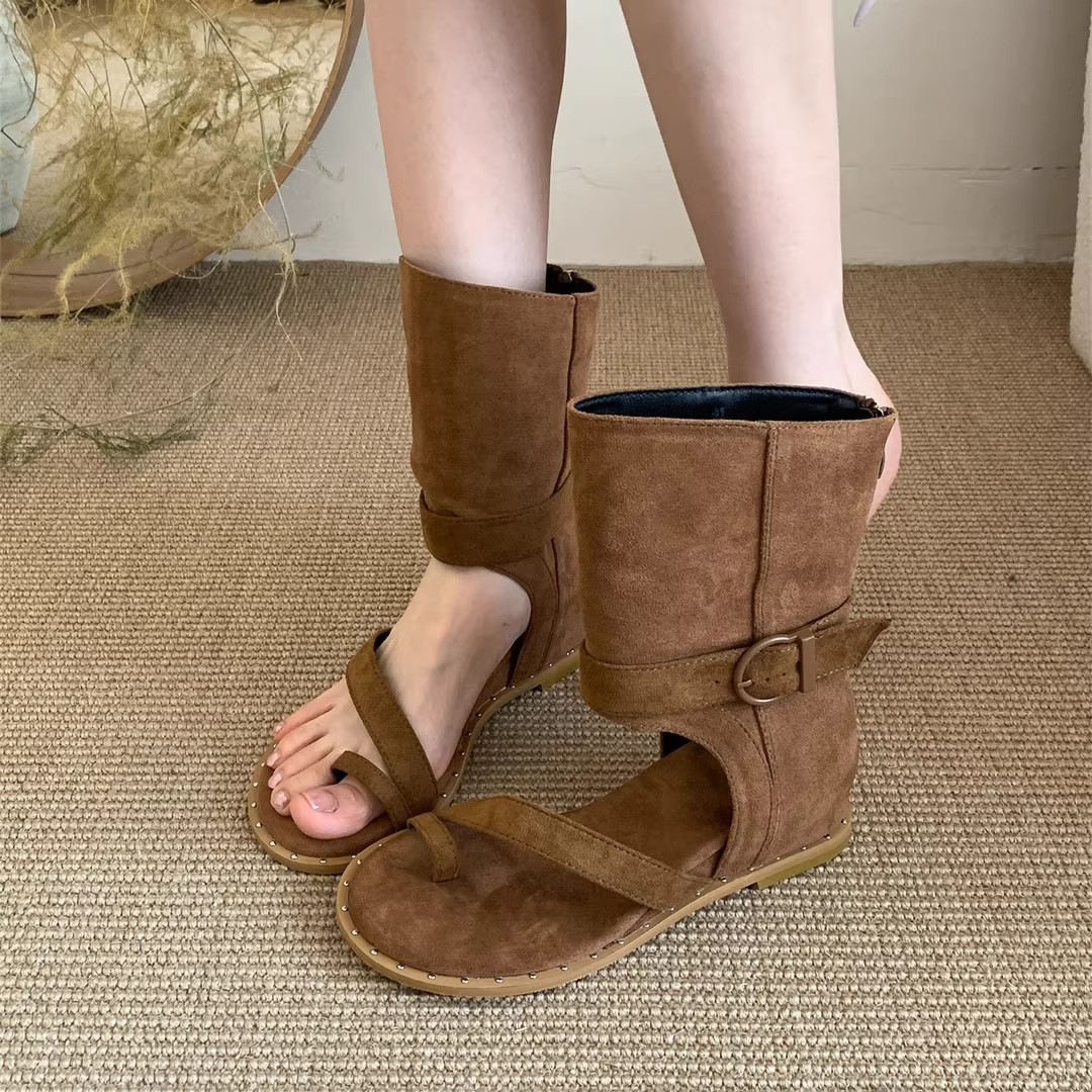 Sandales et bottes courtes pol - Women Fashion Youtube avis et prix