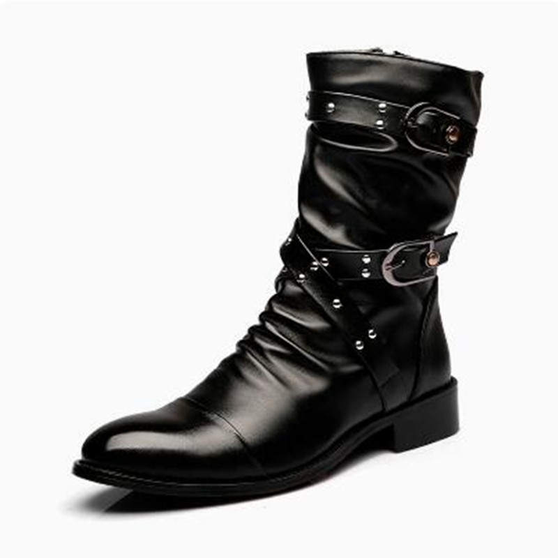 Bottes mi-hautes en cuir pour  - Women Fashion Youtube avis et prix