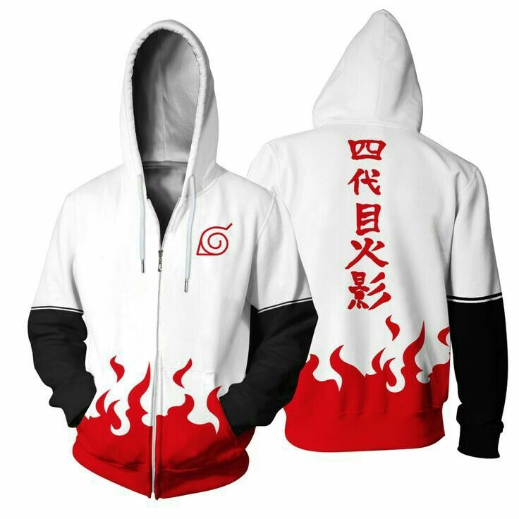 Sweat à capuche zippé Naruto 4 - Women'S Fashion Zip Hoodie avis et prix