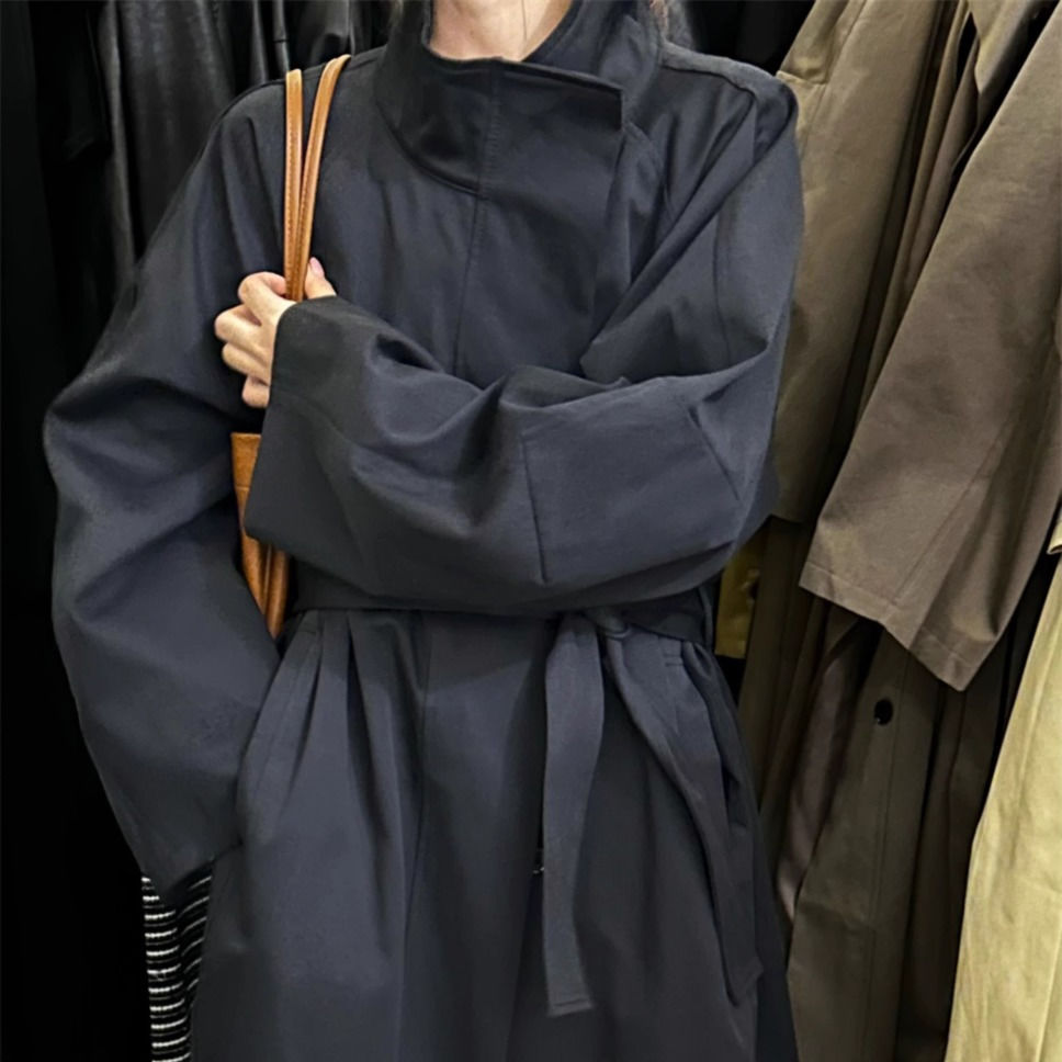 Trench marron pour femmes, imp - Women'S Fashion Raincoat avis et prix