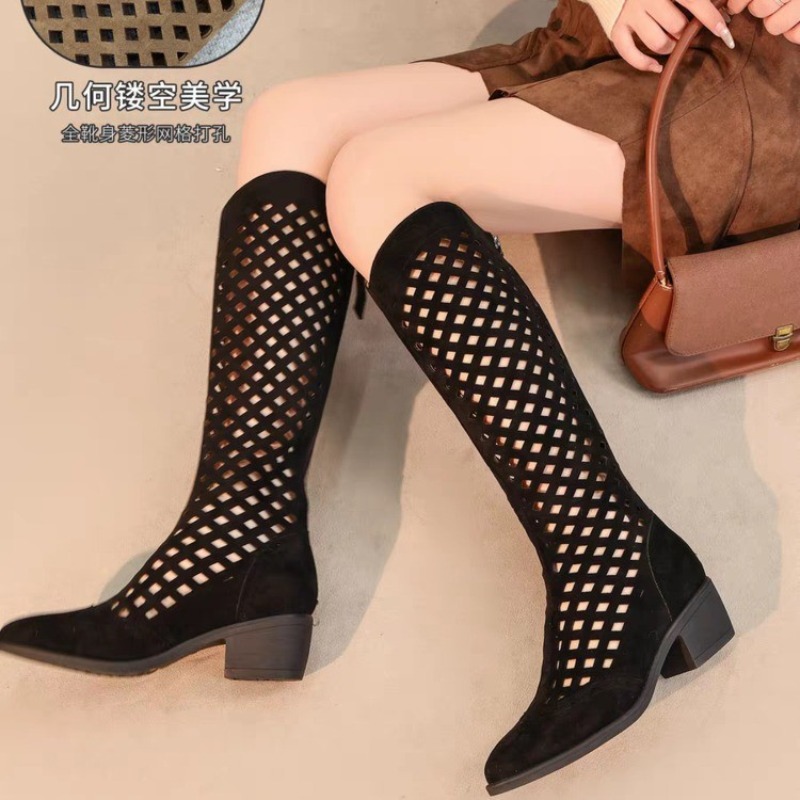 Nouvelles Bottes Mi-Mollet Fem - Women Fashion Youtube avis et prix