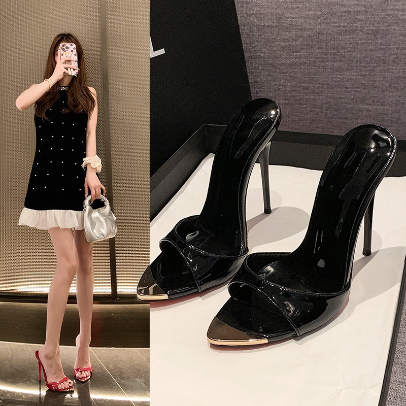 Nouvelles mules à talon aiguil - Spaghetti Strap Dress avis et prix