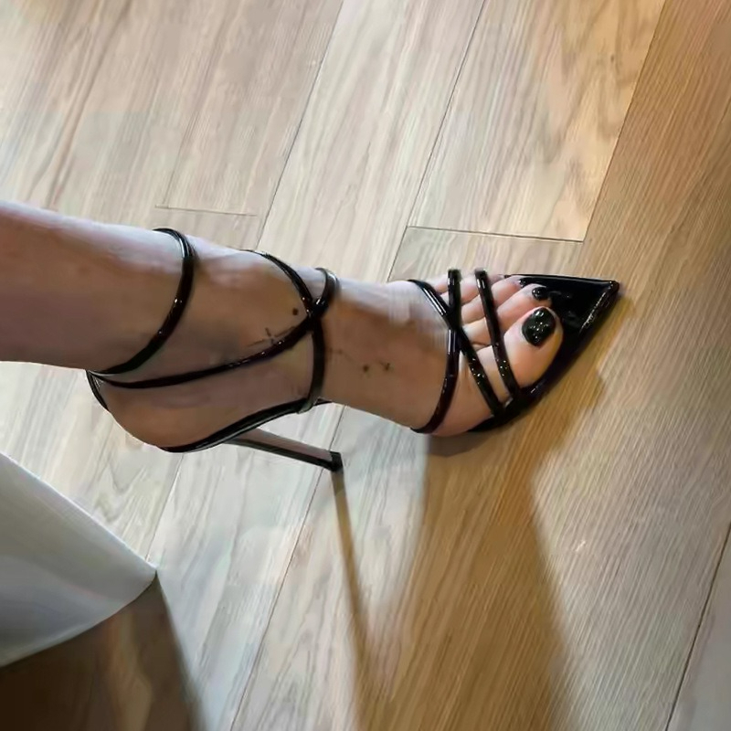 Sandales pour femmes à bout po - Spaghetti Strap Dress avis et prix