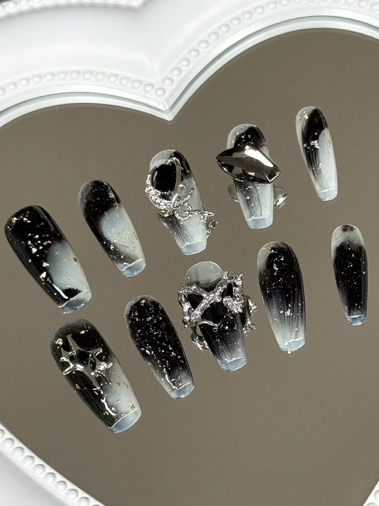 10 faux ongles longs trapézoïd - Women Fashion Photoshoot avis et prix