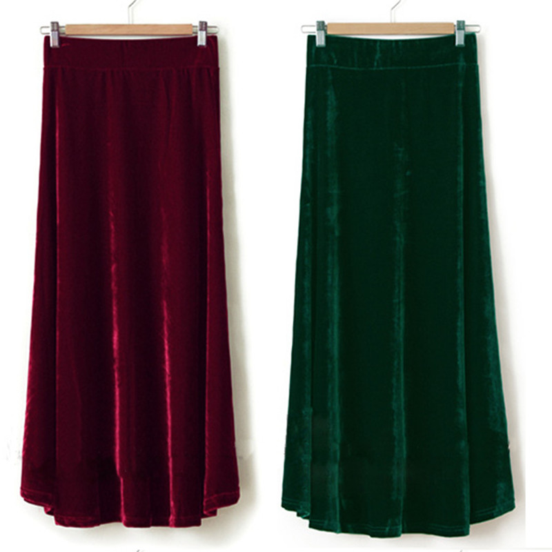 TIYIHAILEY-Jupe en velours pli - Pleated Skirt Women avis et prix