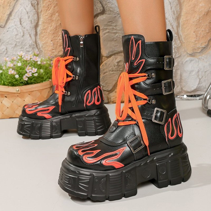 Nouvelles Bottes Rock Unisexe  - Women Fashion Youtube avis et prix