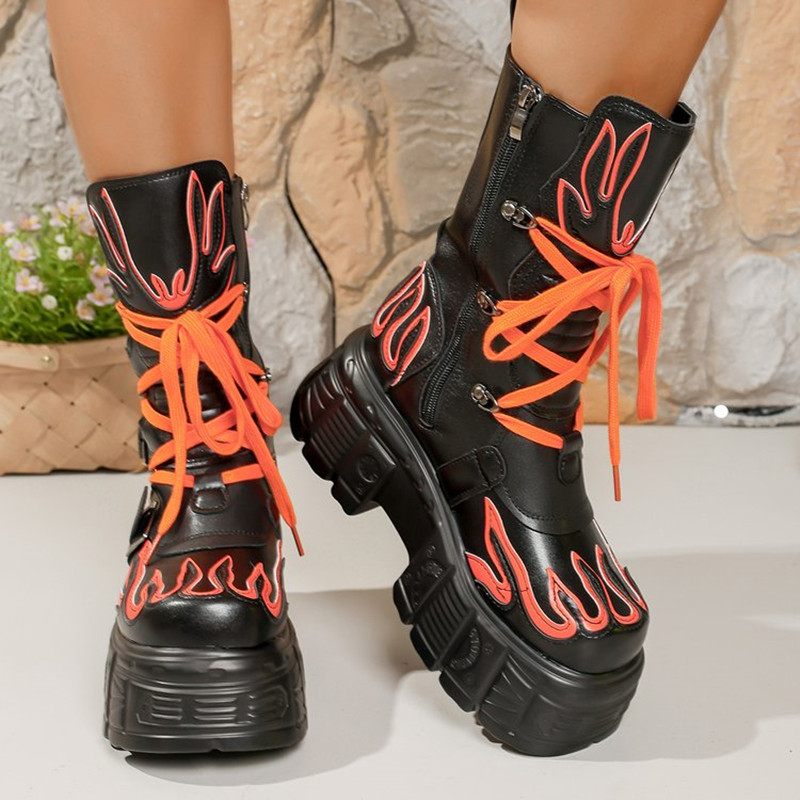 Nouvelles Bottes Rock Unisexe  - Women Fashion Youtube avis et prix