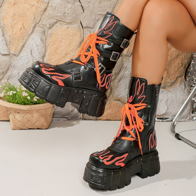 Nouvelles Bottes Rock Unisexe  - Women Fashion Youtube avis et prix