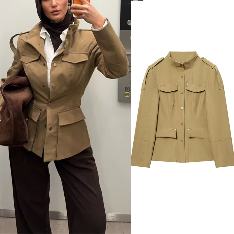 Veste utilitaire de style mili - Women'S Fashion Utility Vest avis et prix