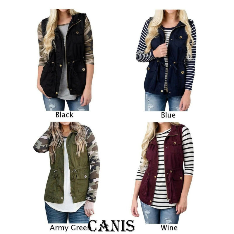 GlaOlive Cargo Utility Jacket  - Women'S Fashion Utility Vest avis et prix