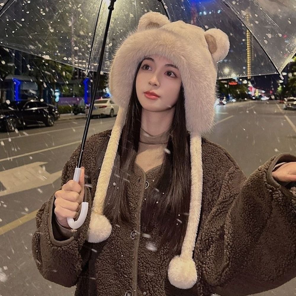 Mignon chaud hiver chapeau laç - Bucket Hat Women avis et prix
