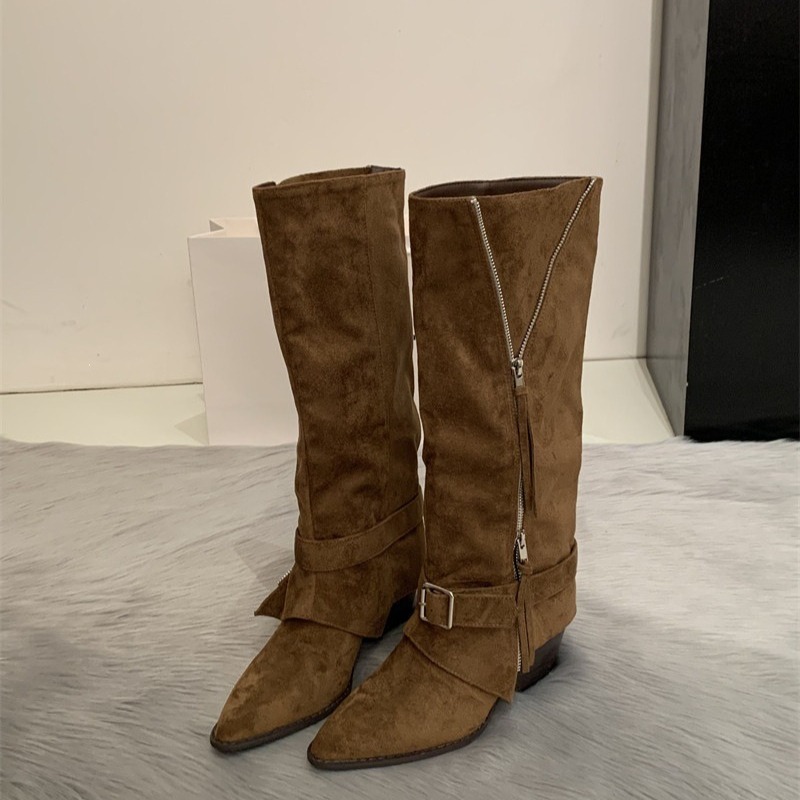 Bottes longues décontractées e - Women Fashion Youtube avis et prix