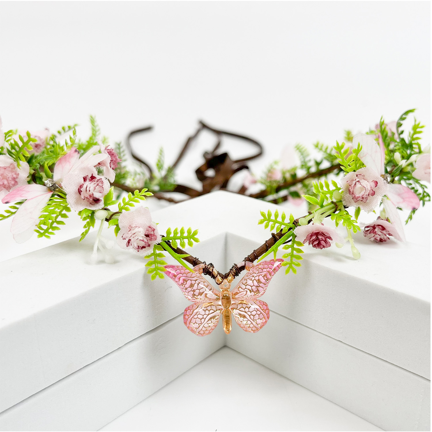 Couronne de fée des fleurs-cou - Women Fashion Photoshoot avis et prix