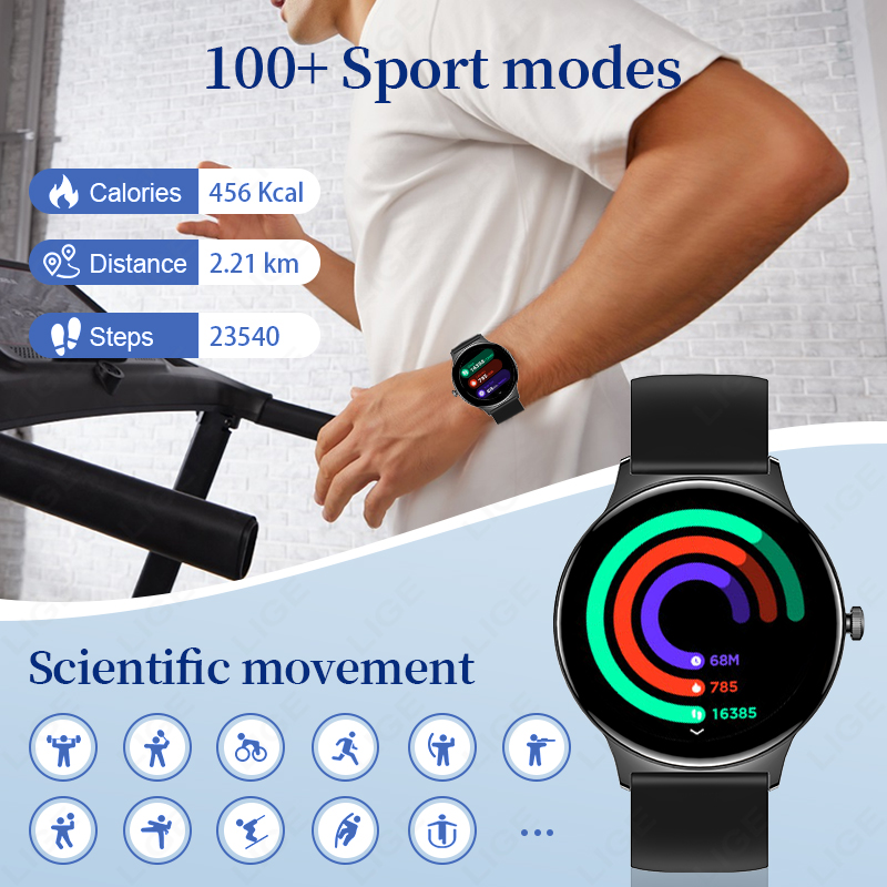 Montre connectée LIGE ultra-fi - Women Fashion Week 2026 avis et prix